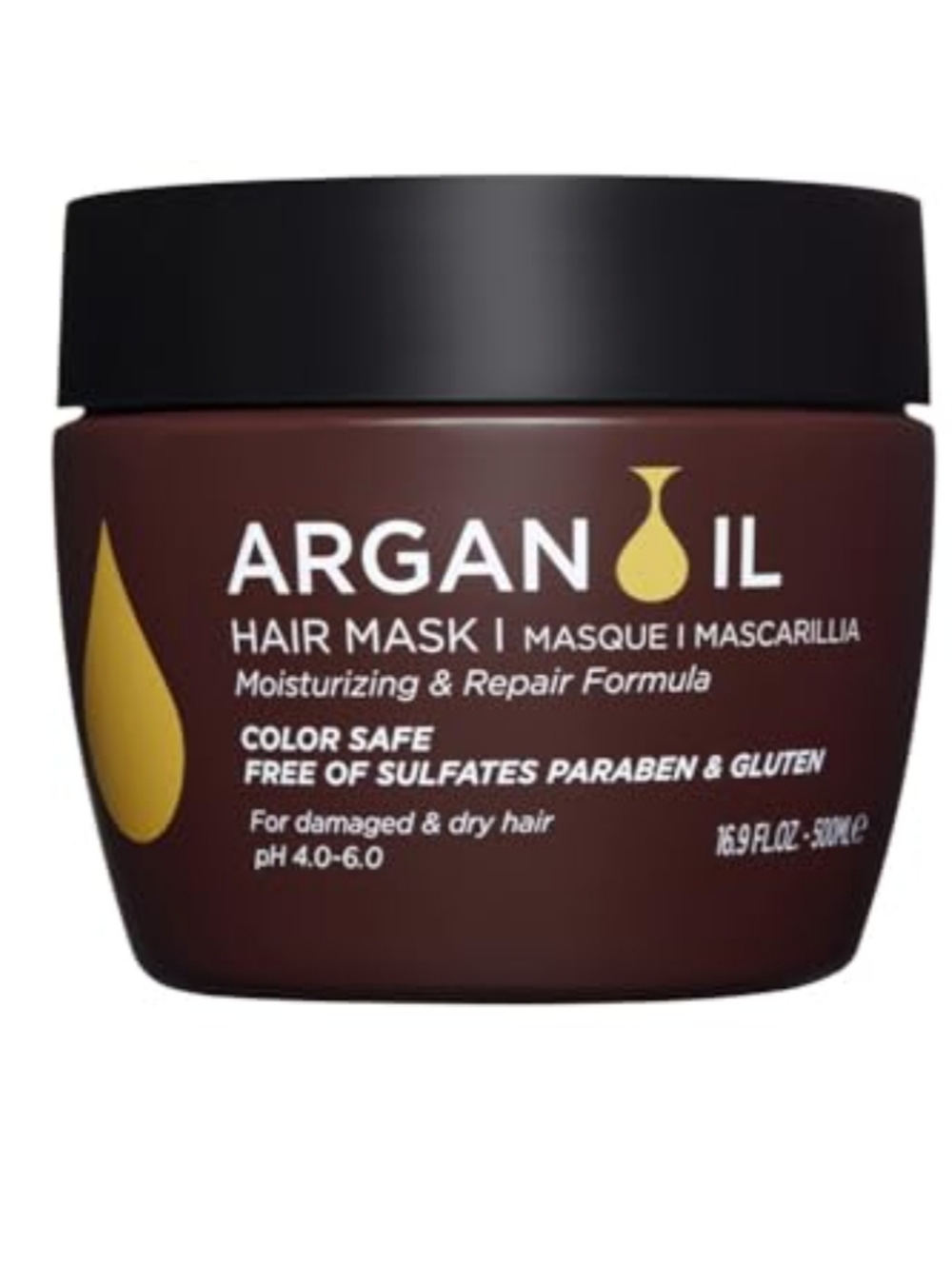 Lustea Argan Oil Hair Mask - Moisturizing Repair